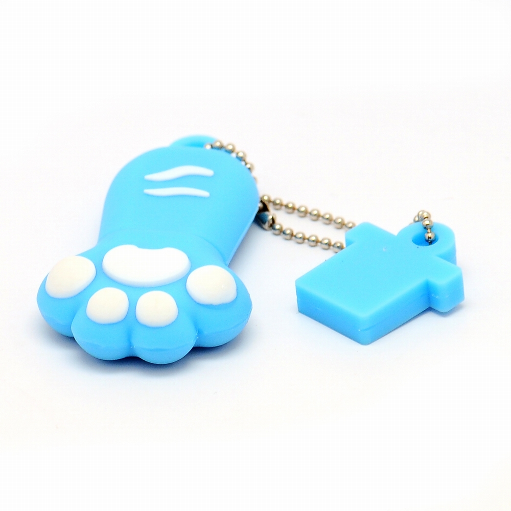 Cat paw PVC USB drive