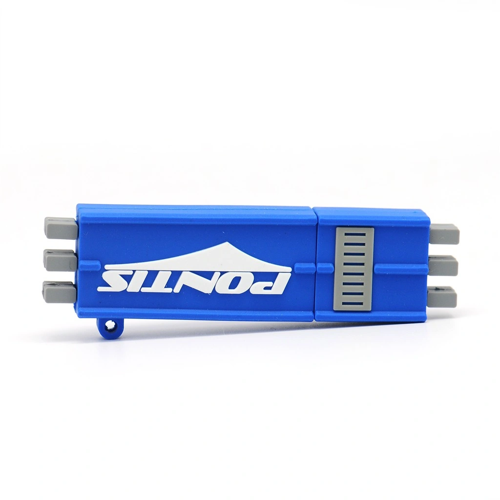 3D Soft PVC Shipping Container USB Flash Drive