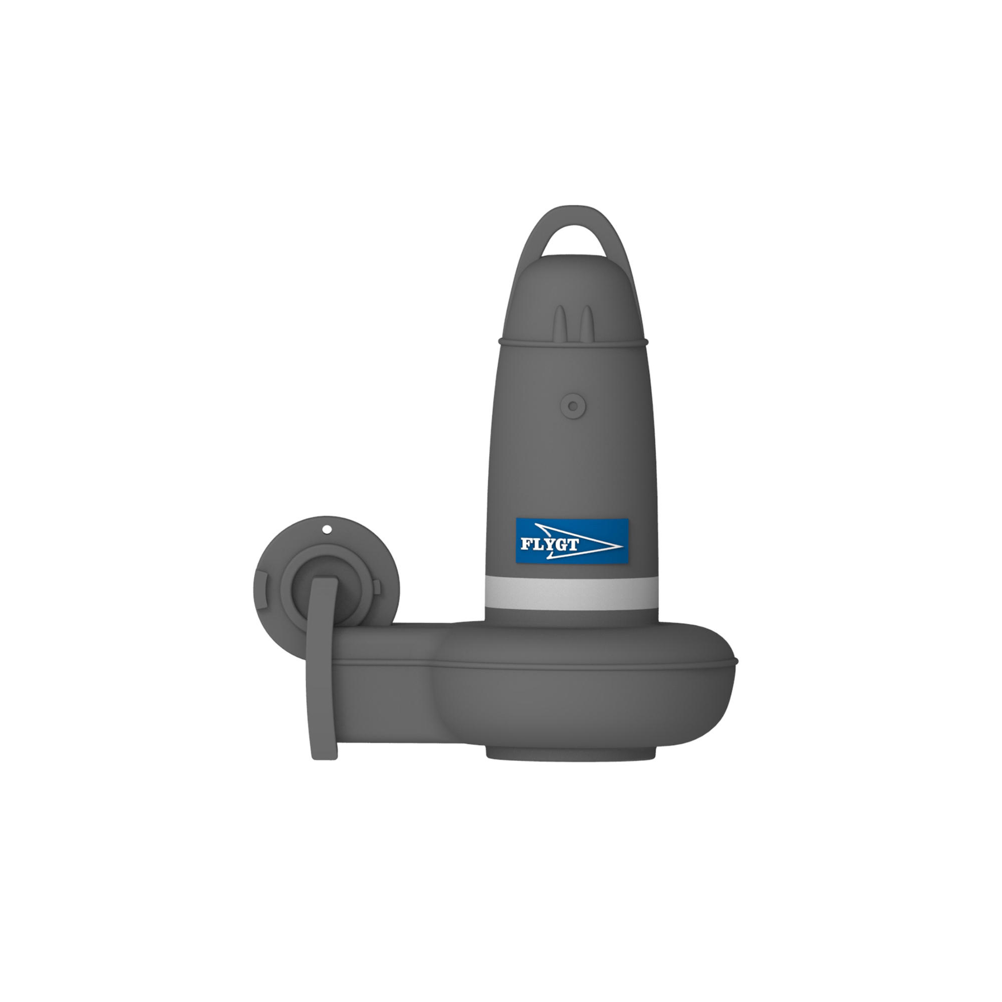 3D PVC Water Pump Ornament